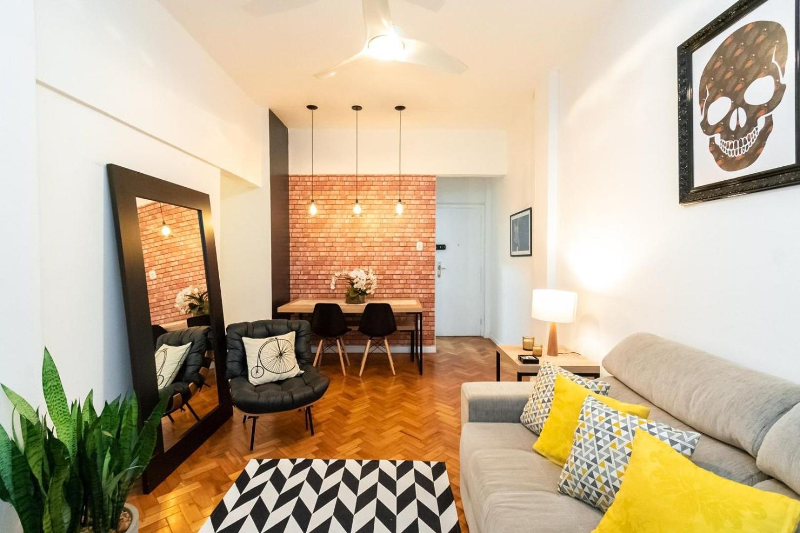 Omar do Rio - BT 207 Moderno 2 Quartos com Garagem, Internet 240mbps, Smart TV com WorkStation, 05 minutos andando da Praia de Ipanema e do Metrô Rio de Janeiro Extérieur photo